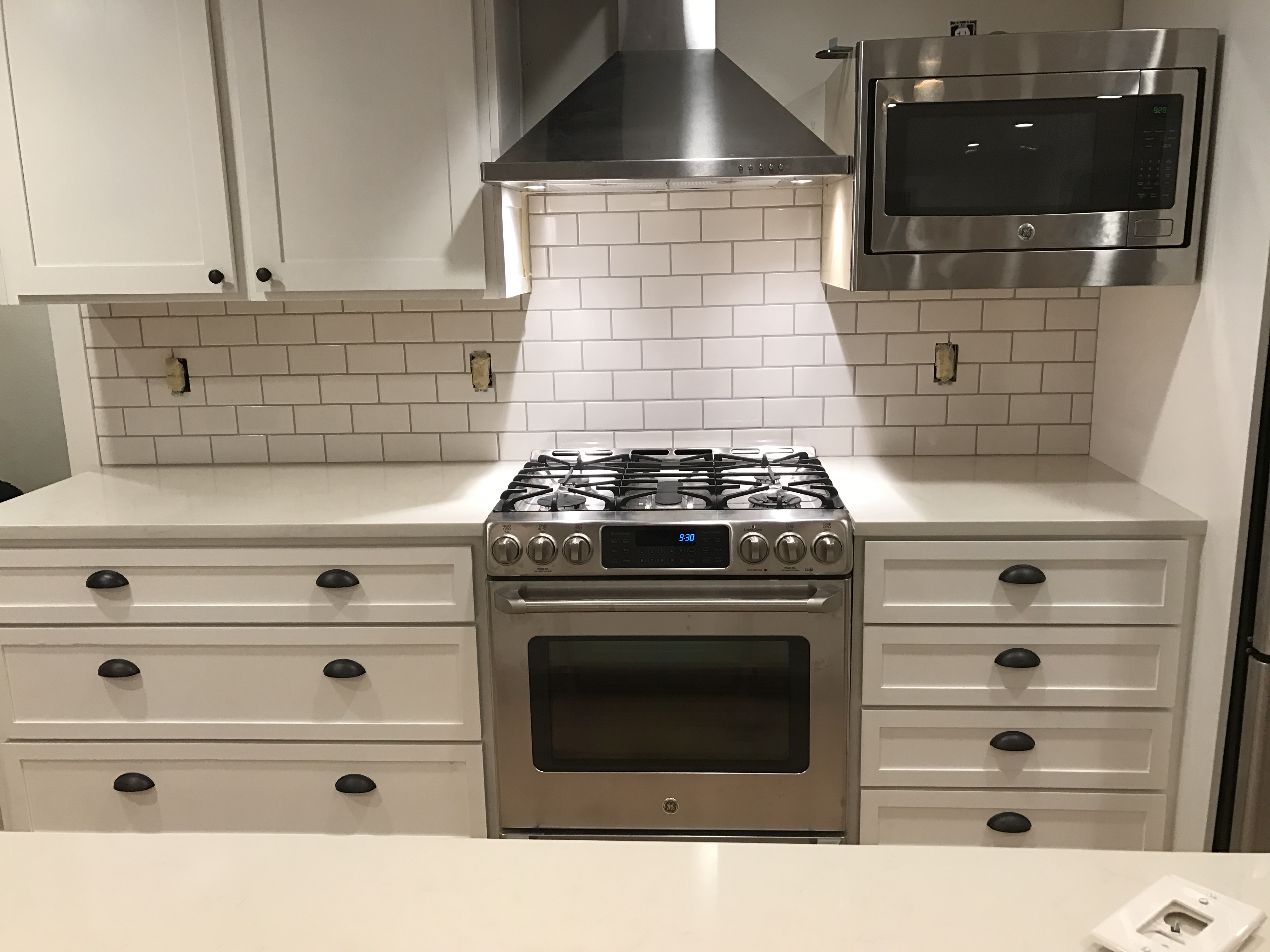White Cabinet Close-up