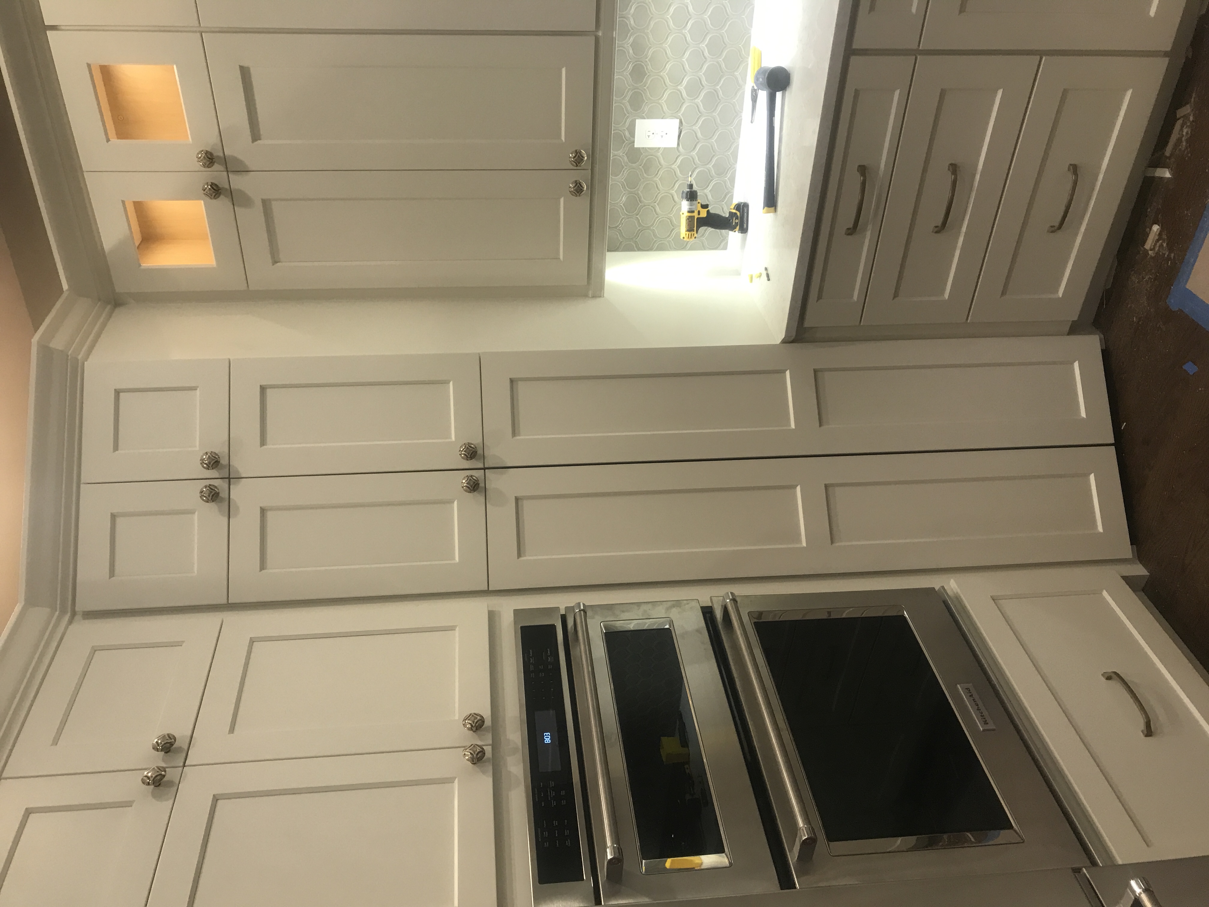 White Pantry Cabinets